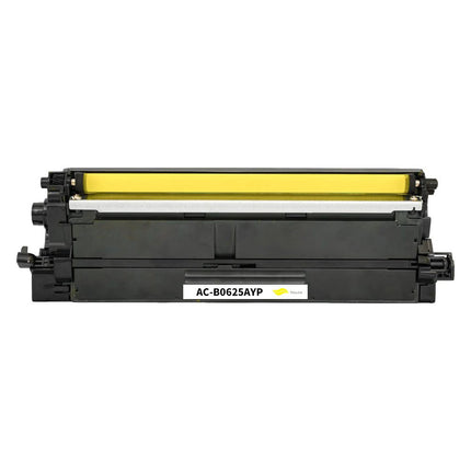 Toner compatible Brother TN625 Y Jaune – 1 800 pages