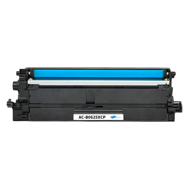 Toner compatible Brother TN625XLC Cyan – 4 500 pages