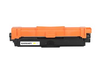 Toner compatible Brother TN-245Y / TN-246Y Jaune – 2 200 pages