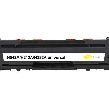 Toner compatible HP CF212A/CB542A/CE322A/Cartridge 716Y/Cartridge 731Y(131A/125A/128A) Jaune – 1 800 pages