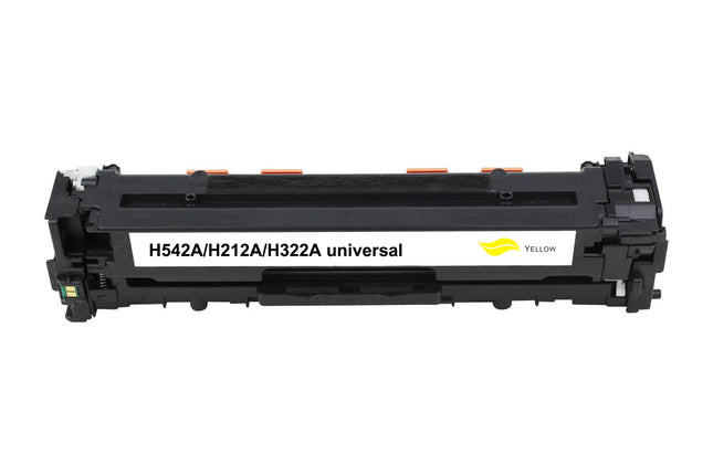 Toner compatible HP CF212A/CB542A/CE322A/Cartridge 716Y/Cartridge 731Y(131A/125A/128A) Jaune – 1 800 pages