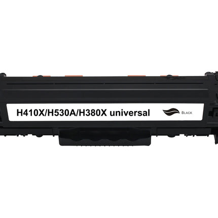 Toner compatible HP CE410X/CC530A/CF380X/Cartridge 718K Noir – 400 pages