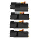 Toner compatible Dell 593-11016 / 593-11021 / 593-11018 / 593-11019 Noir / Cyan / Magenta / Jaune – 2 000 / 1 400 pages