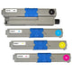 Toner compatible OKI 44973536 / 44973535 / 44973534 / 44973533 Noir / Cyan / Magenta / Jaune – 2 200 pages